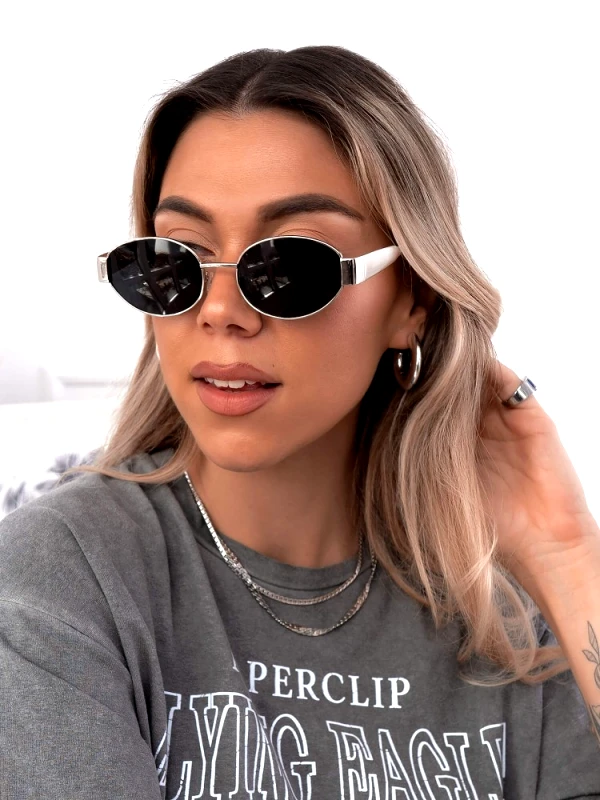 Annakey ANNAKEY TESSA BLACK SILVER SUNGLASSES