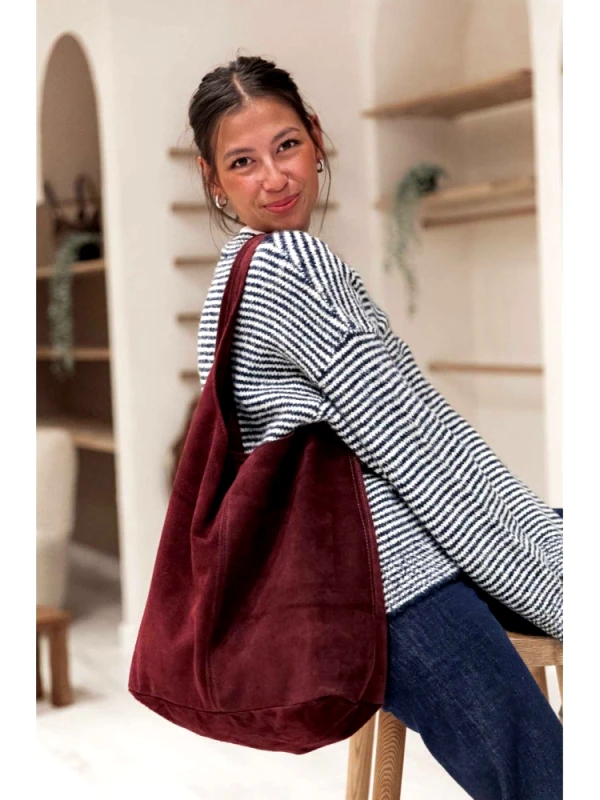 Annakey ΤΣΑΝΤΑ - FINESE SOFT SUEDE BAG