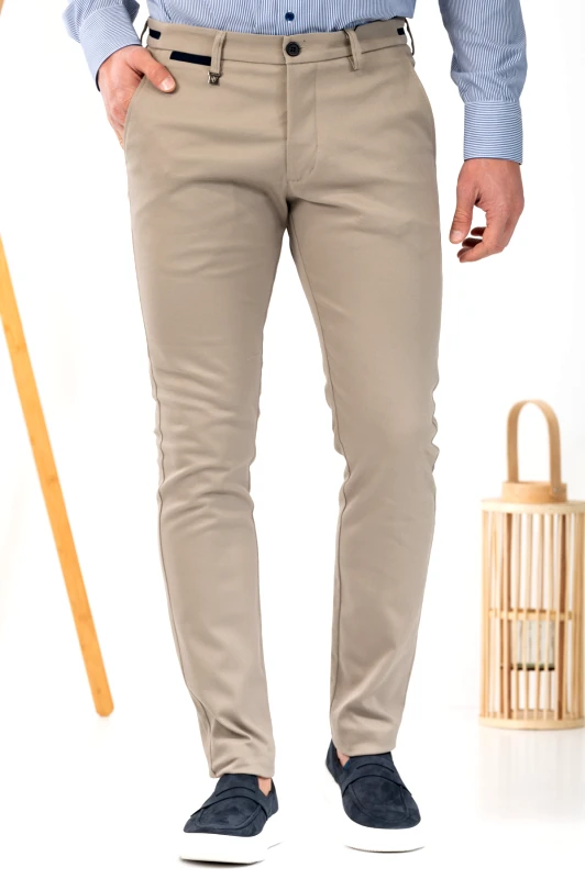 Vittorio Vittorio Ανδρικό Παντελόνι Chinos 500-24-COMO Fanco