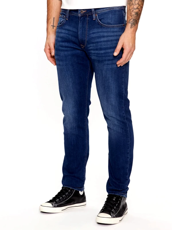Pepe Jeans Pepe Jeans Tapered Fit Denim Παντελόνι Ανδρικό PM207390CT42-000 Μπλε