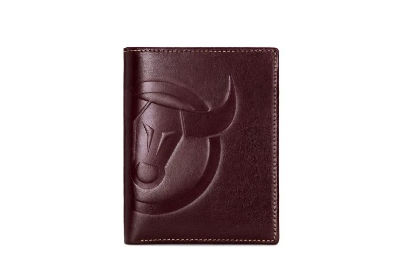 Bull Captain Δερμάτινο πορτοφόλι Bull Captain QB0203-V καφέ