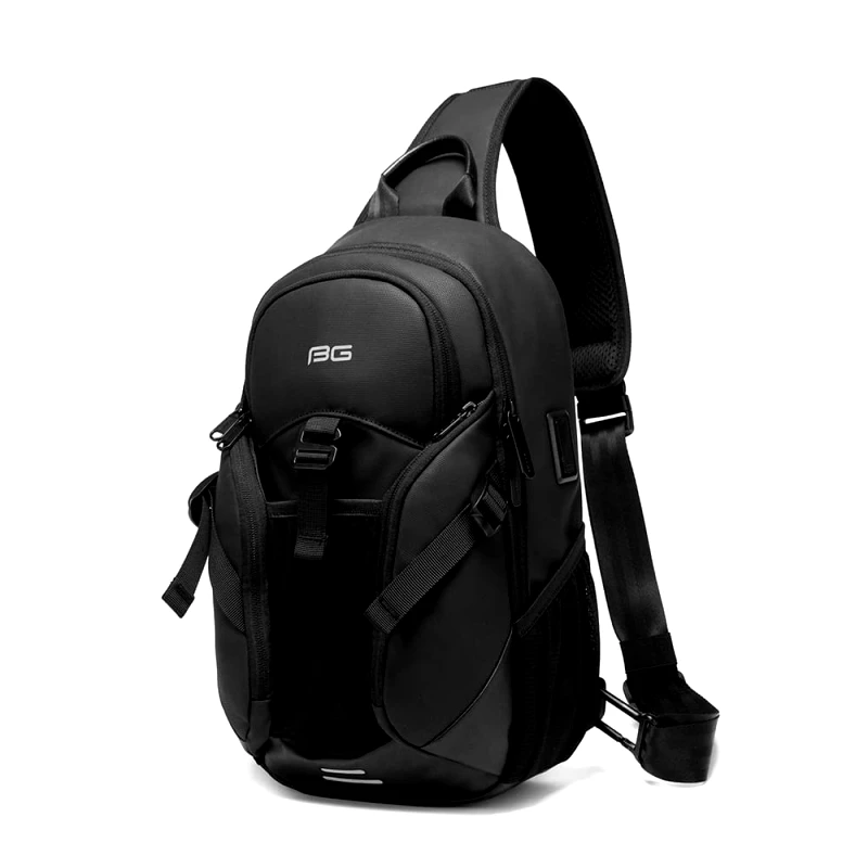 Bange Τσαντάκι ώμου χιαστί crossbody Bange 77120 μαύρο