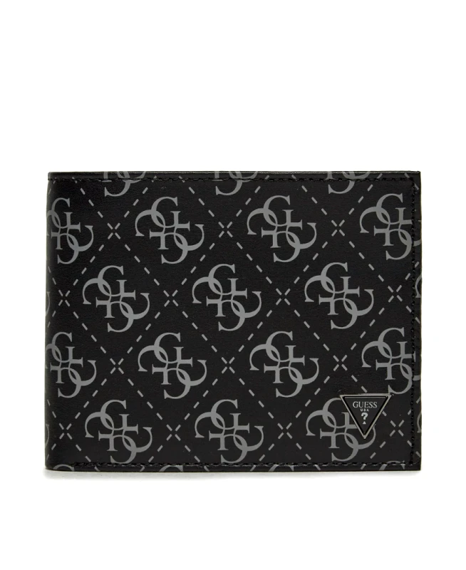 Guess Guess Ανδρικό Πορτοφόλι Mito Billfold SMVELELEA20-DAB Μαύρο