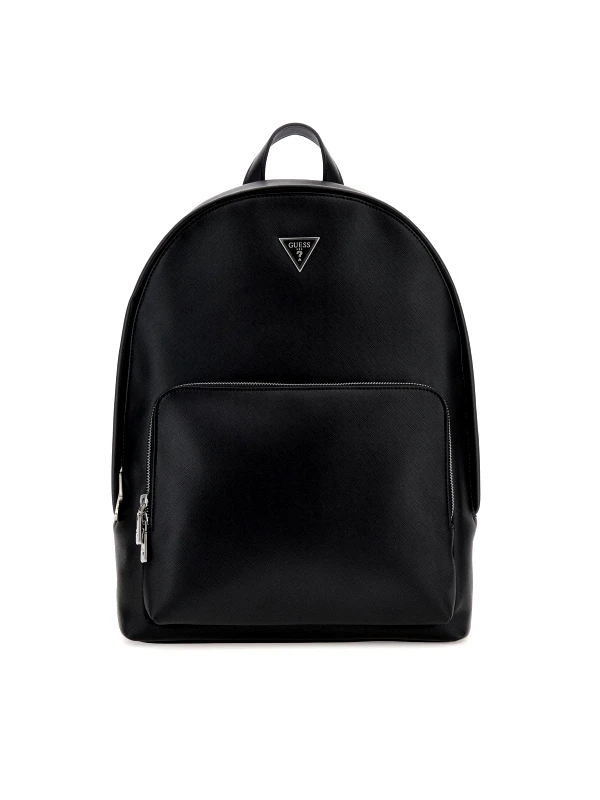 Guess Guess Σακίδιο Πλάτης Certosa Saffiano Milano Backpack HMECSAP3406-BLA Μαύρο