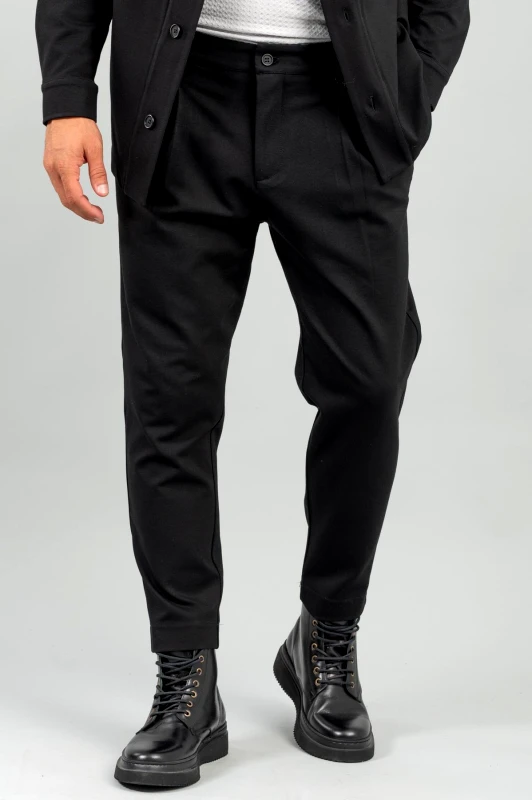 Vittorio Παντελόνι Vittorio 500-2425-SAVIO Black Μαύρο