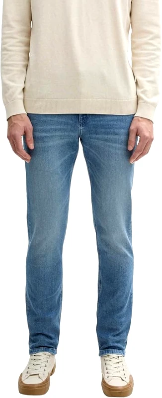 Tom Tailor Ανδρικό Παντελόνι Josh Jeans Regular Slim Tom Tailor 1045906-10141 Μπλε