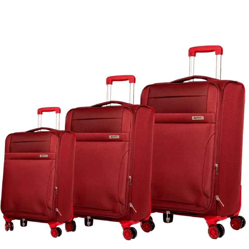 Cardinal Βαλίτσες trolley (σετ 3 τεμαχίων) Cardinal 3400 μπορντό