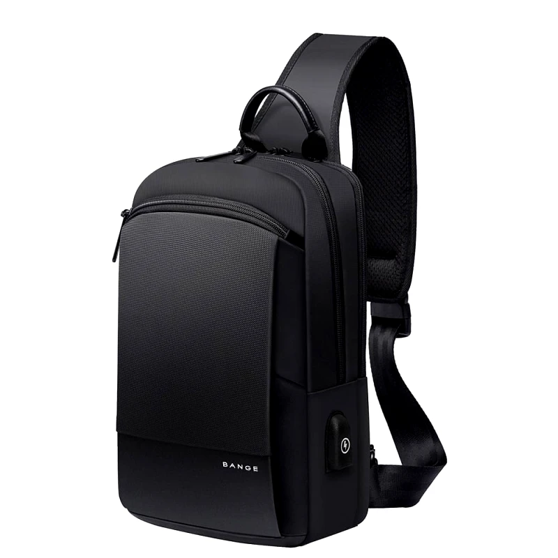Bange Τσαντάκι ώμου χιαστί crossbody Bange 77112 μαύρο