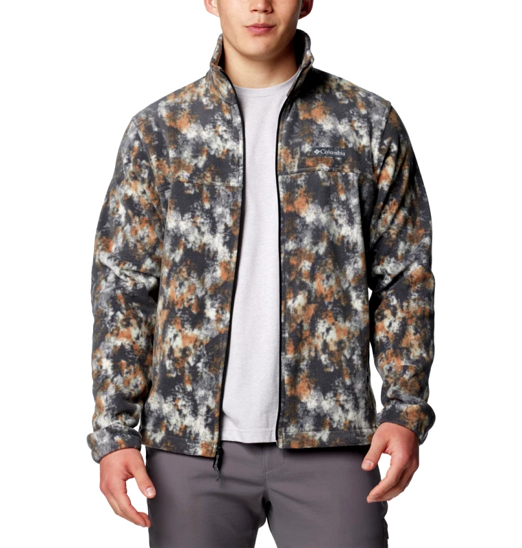 Columbia Columbia Ανδρική Ζακέτα Steens Mountain™ Printed Jacket 1478231-279 Γκρι