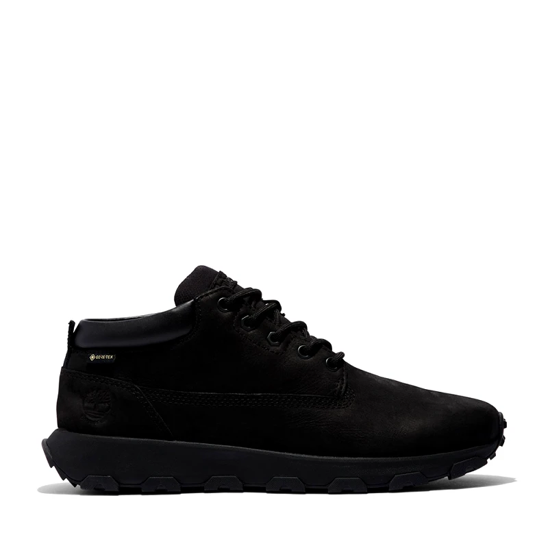Timberland Timberland Ανδρικό Μποτάκι Αδιάβροχο Winsor Park Mid LC Waterproof SN Jet Black TB1A5YAN015C Μαύρο