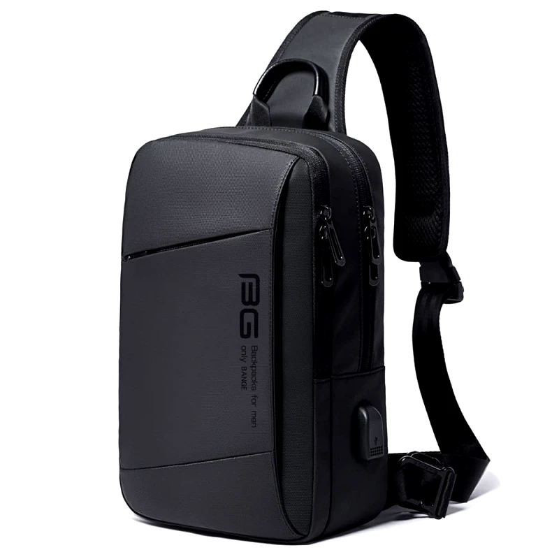 Bange Τσαντάκι ώμου χιαστί crossbody Bange 22002 μαύρο