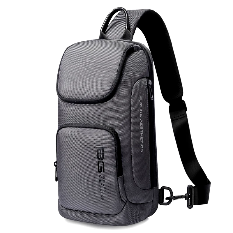 Bange Τσαντάκι ώμου χιαστί crossbody Bange 7565 γκρί