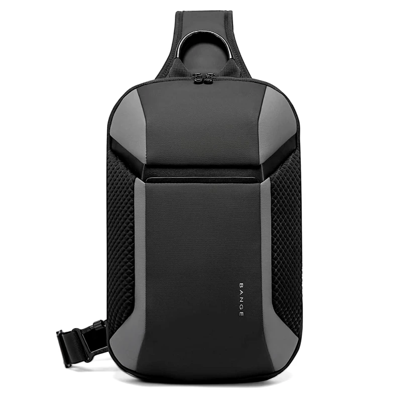 Bange Τσαντάκι ώμου χιαστί crossbody Bange 7721 γκρί
