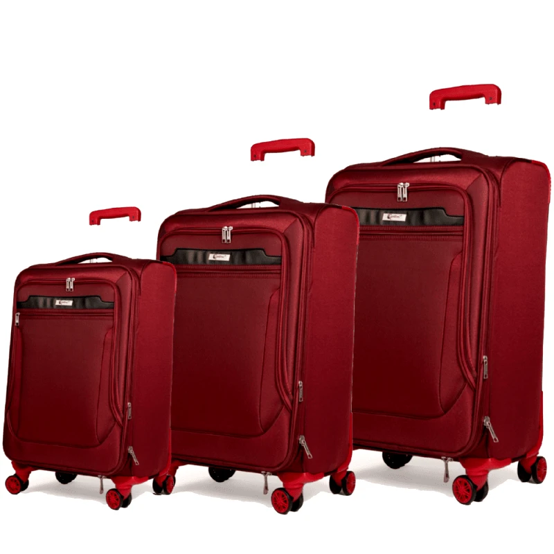 Cardinal Βαλίτσες trolley (σετ 3 τεμαχίων) Cardinal 3300 μπορντό