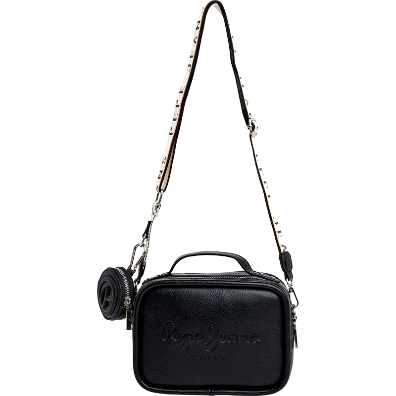Pepe Jeans Pepe Jeans Γυναικεία Τσάντα Ώμου Bassy Main PL031637-999 Μαύρο