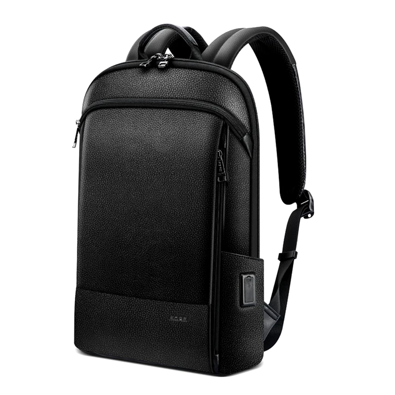 bopai Δερμάτινο Σακίδιο πλάτης Αντικλεπτικό 21L Laptop 15,6” Bopai 61-52711 μαύρο