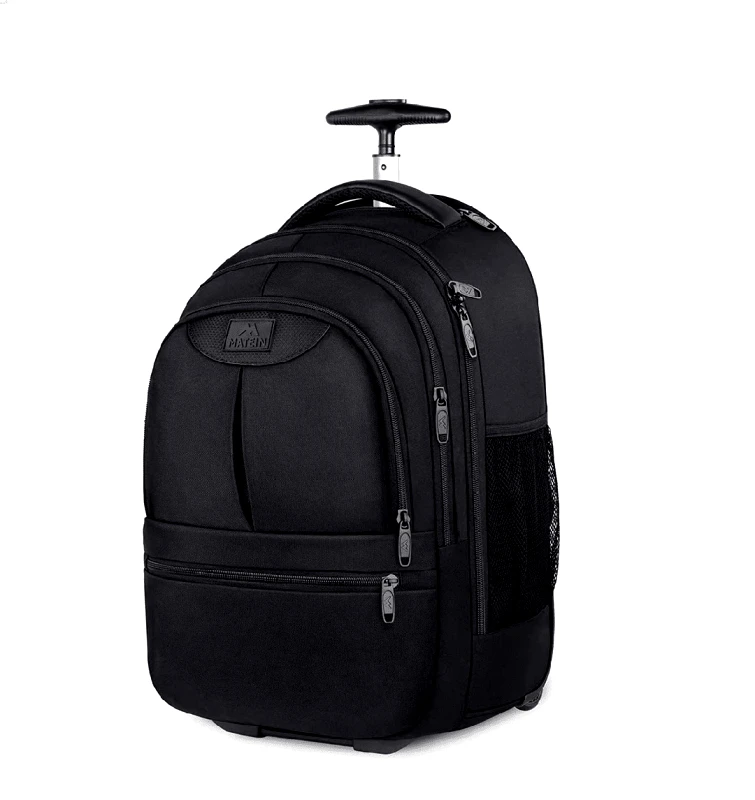 Matein Σακίδιο πλάτης Τροχήλατο 45L Laptop 17,3” Matein 1240 μαύρο