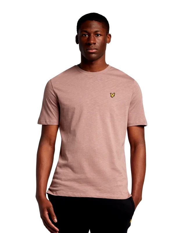 Lyle and Scott Lyle and Scott Ανδρικό Slub T-shirt TS1804V-W868 Ροζ