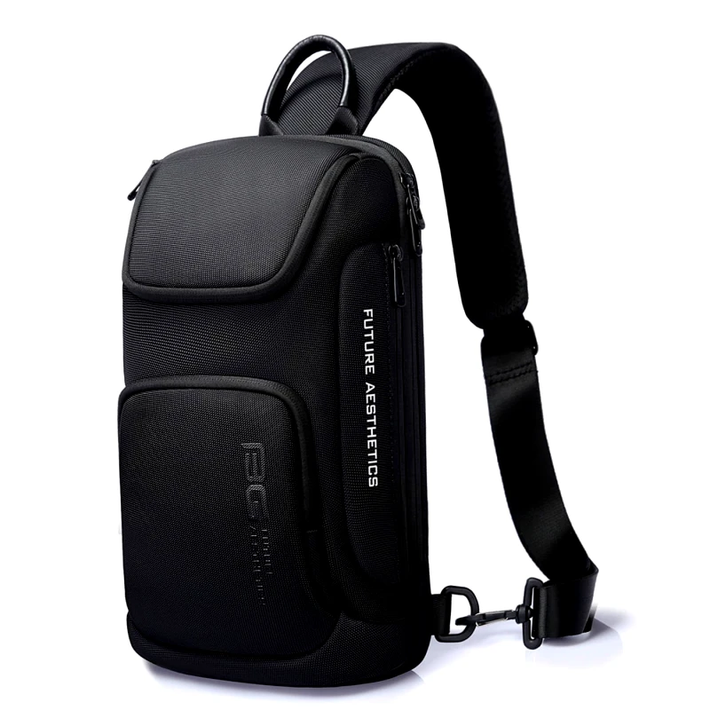 Bange Τσαντάκι ώμου χιαστί crossbody Bange 7565 μαύρο