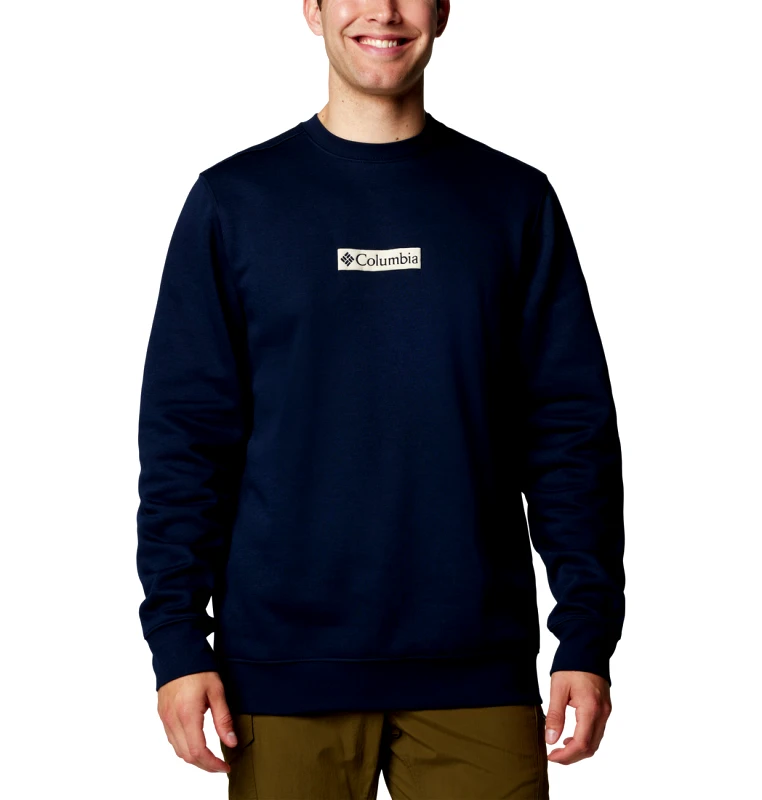 Columbia Columbia Ανδρικό Φούτερ Λαιμόκοψη Trek™ Crew Sweatshirt 1957933-463 Μπλε
