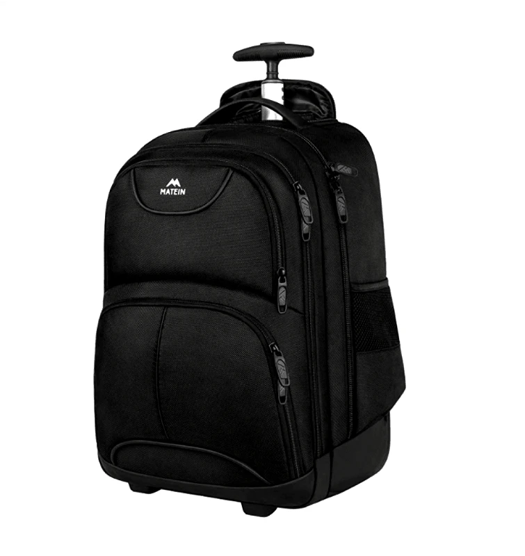 Matein Σακίδιο πλάτης Τροχήλατο 45L Laptop 18” Matein 1178 μαύρο