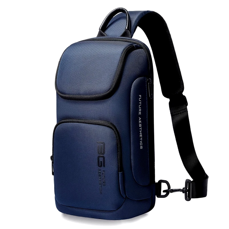 Bange Τσαντάκι ώμου χιαστί crossbody Bange 7565 μπλέ