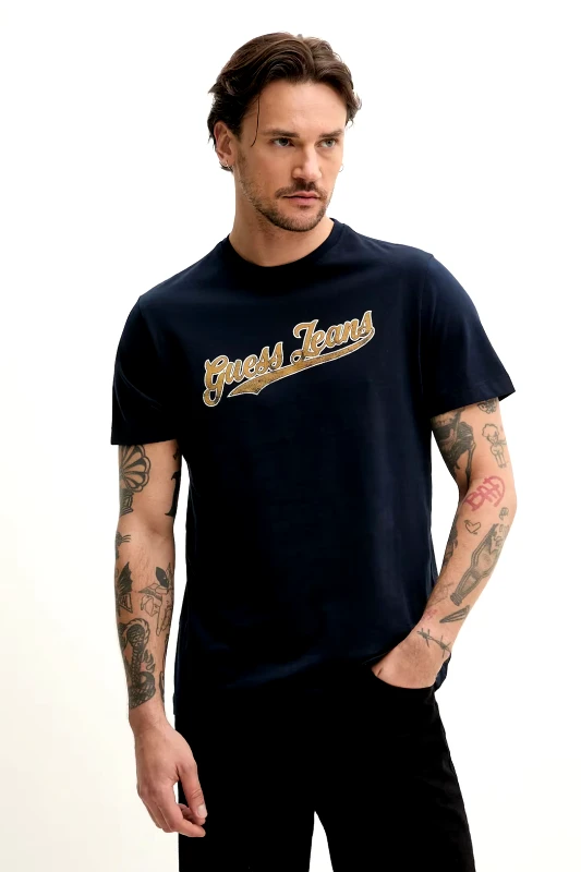Guess Guess Jeans Ανδρικό T-Shirt M5GI54K8FQ4-A71W Μπλε