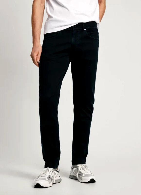Pepe Jeans Pepe Jeans Slim Gymdigo Παντελόνι Ανδρικό PM207389CU72-000 Μπλε