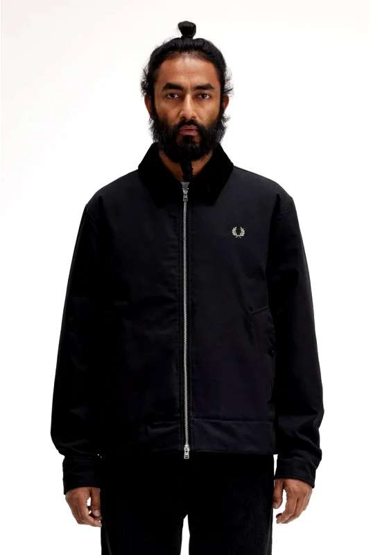 Fred Perry Fred Perry Ανδρικό Μπουφάν Caban Jacket J8535-102 Μαύρο