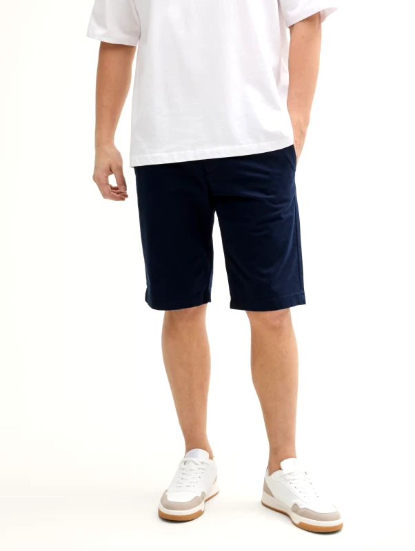 Tom Tailor Tom Tailor Ανδρική Βερμούδα Regular Fit Chino Shorts 1044833-10668 Μπλε