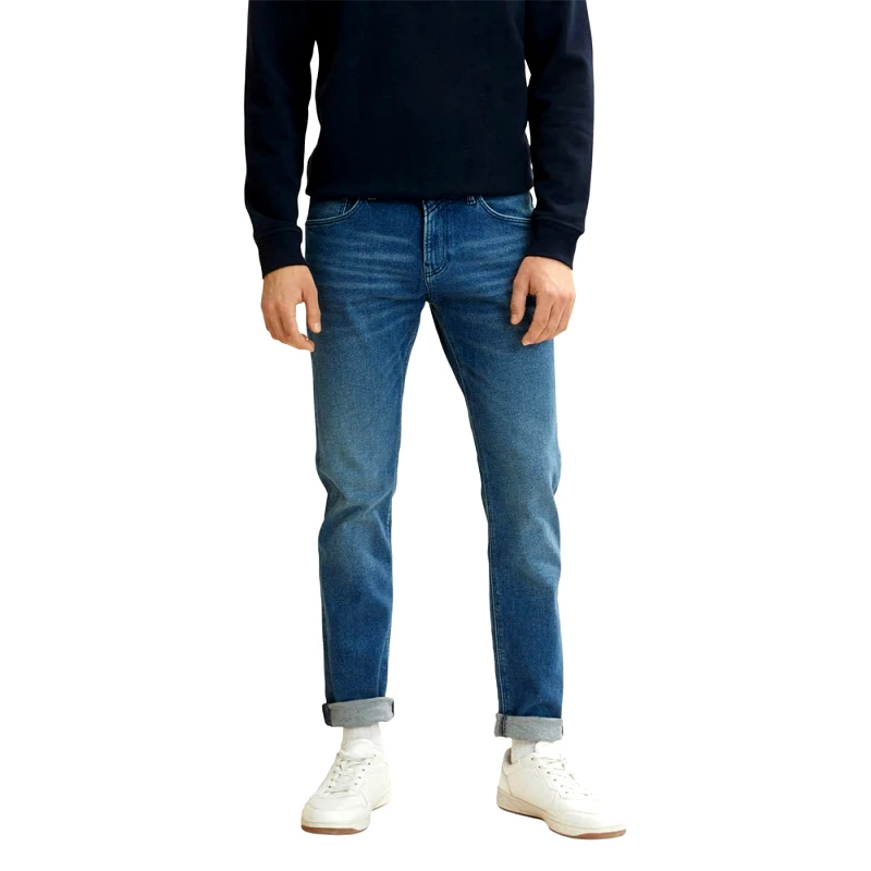 Tom Tailor Ανδρικό Παντελόνι Jeans Piers Slim Tom Tailor 1032752-10120 Μπλε