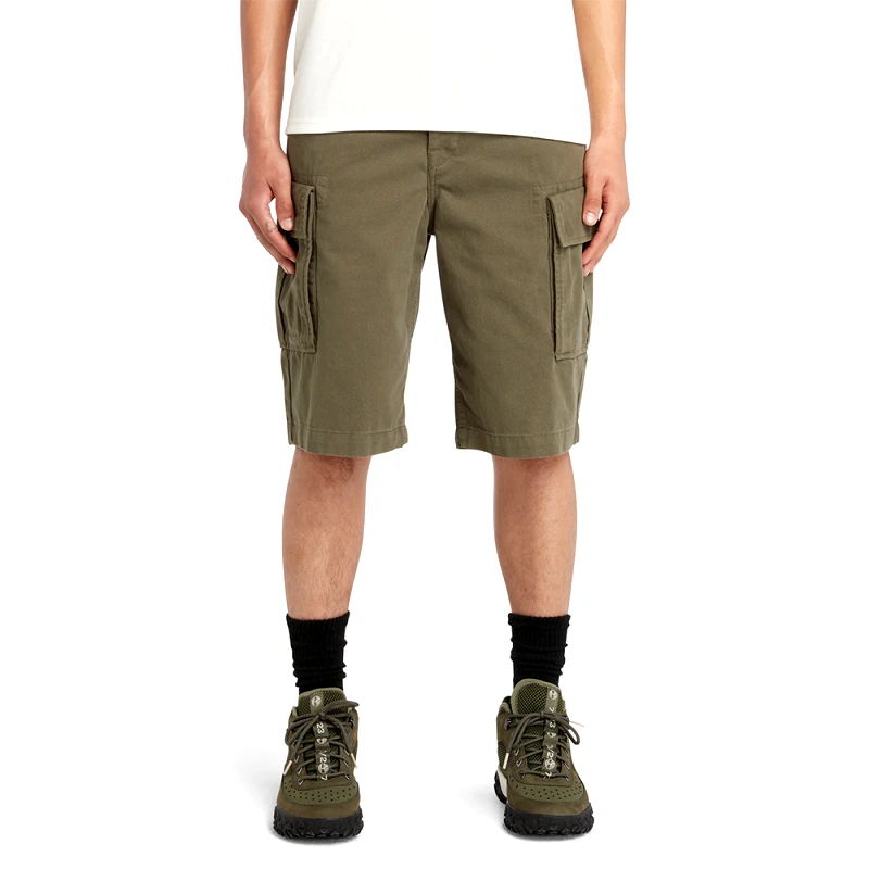 Timberland Timberland Ανδρική Βερμούδα Brookline Twill Cargo Short TB0A5U1BA58 Χακί