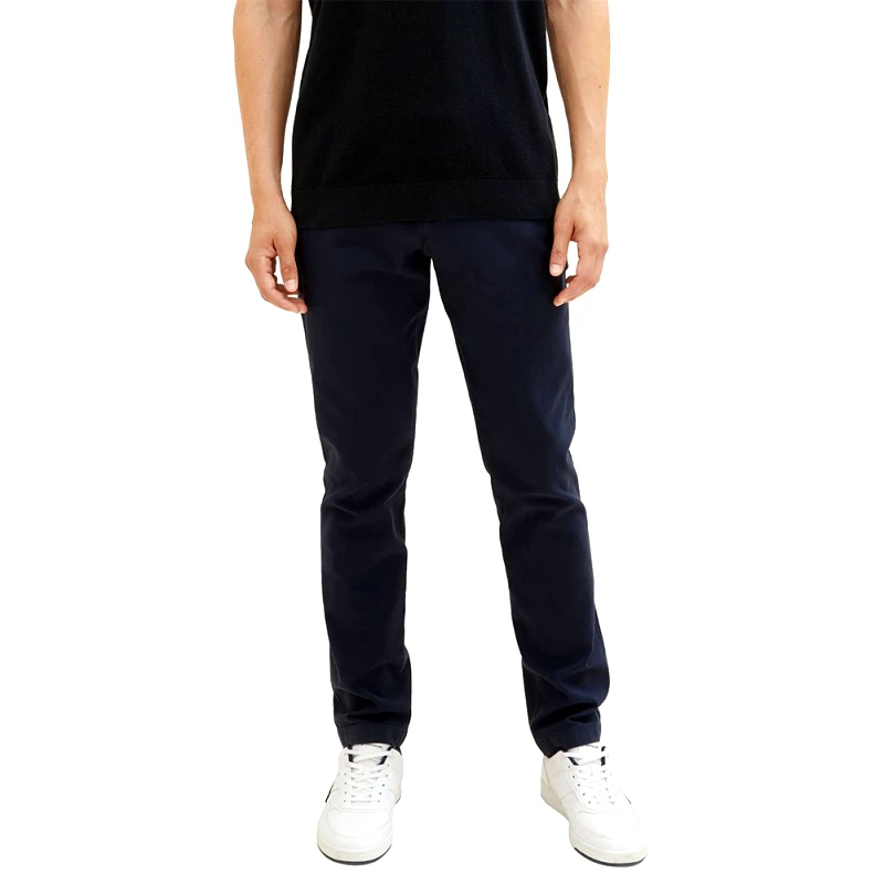 Tom Tailor Tom Tailor Ανδρικό Παντελόνι Traveler Slim Chino With Belt 1037547-32374 Μπλε