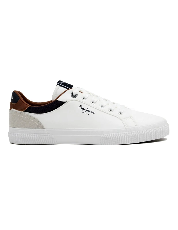Pepe Jeans Pepe Jeans Ανδρικά Sneakers Kenton Court PMS30839-800 Λευκά