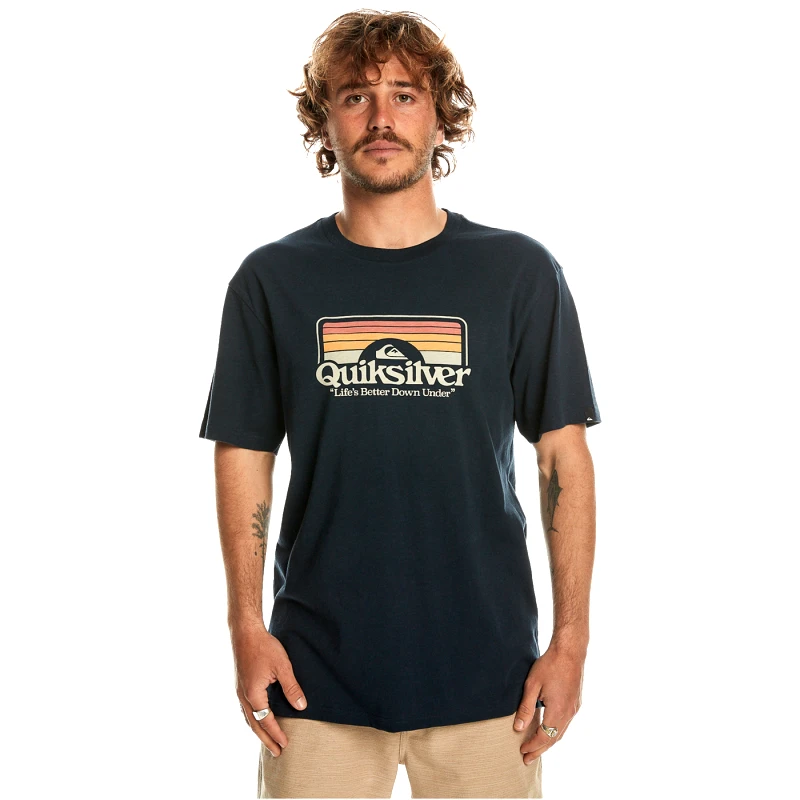 Quiksilver Quiksilver Ανδρικό T-shirt Step Inside EQYZT07678-BYJ0 Μπλε