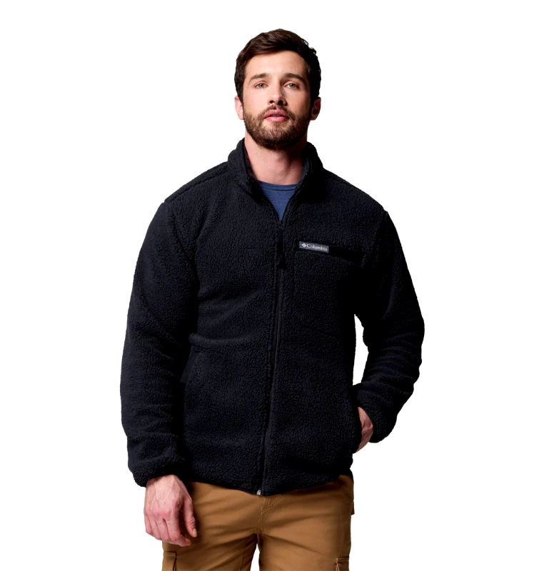Columbia Columbia Ανδρική Ζακέτα Rugged Ridge™ Full Zip Sherpa Fleece Jacket 2135481-010 Μαύρο