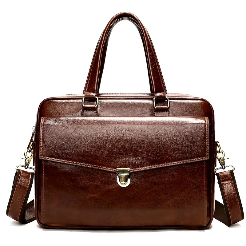 Cardinal Δερμάτινος Ανδρικός χαρτοφύλακας Cardinal 5100 καφέ