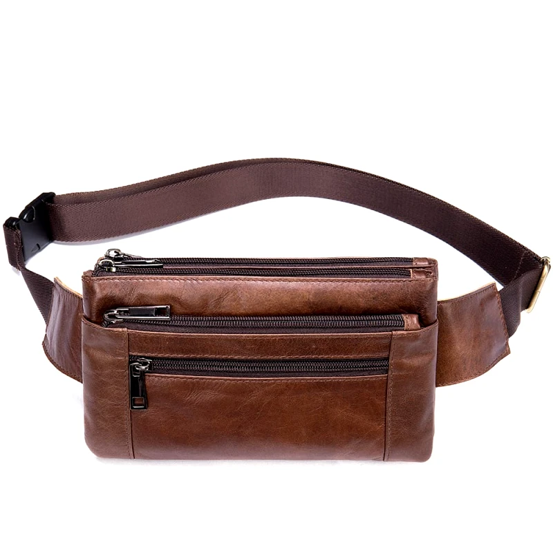 Cardinal Δερμάτινο τσαντάκι μέσης Cardinal 9012 coffee