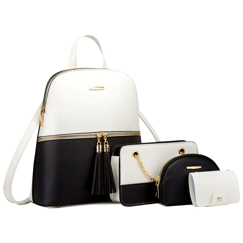 Cardinal Γυναικείο σετ Σακίδιο πλάτης/τσάντα χιαστί/νεσεσέρ/πορτοφόλι Cardinal 316 white