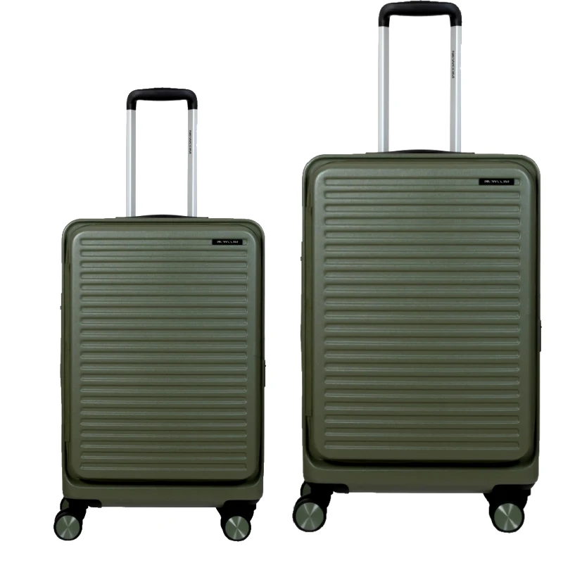 Newcom Βαλίτσες σετ Newcom (ABS+PC) μεσαία μεγάλη N1605 green