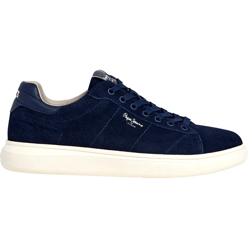 Pepe Jeans Pepe Jeans Ανδρικά Sneakers Eaton Suede PMS000011-595 Μπλε