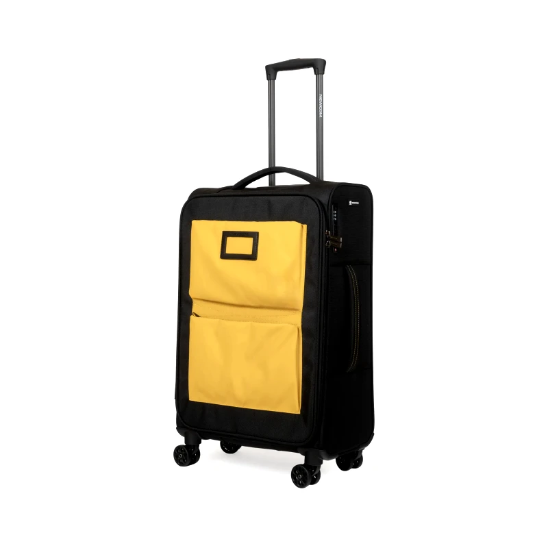Newcom Βαλίτσα Υφασμάτινη μεσαία 20 κιλών Newcom N1618/60 yellow