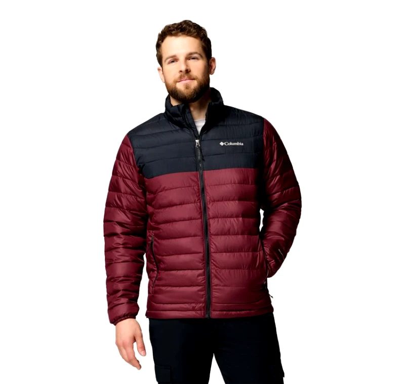 Columbia Columbia Ανδρικό Μπουφάν Powder Lite™ II Jacket 2086964-624 Μπορντό
