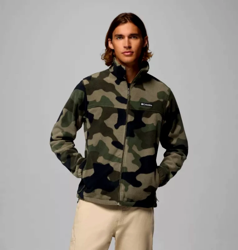 Columbia Columbia Ανδρική Ζακέτα Steens Mountain™ Printed Jacket 1478231-396 Πράσινο