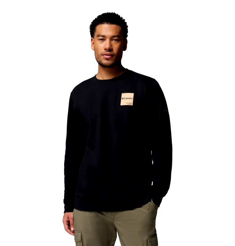 Columbia Columbia Ανδρικό Φούτερ Λαιμόκοψη Trek™ Crew 1957933-007 Μαύρο
