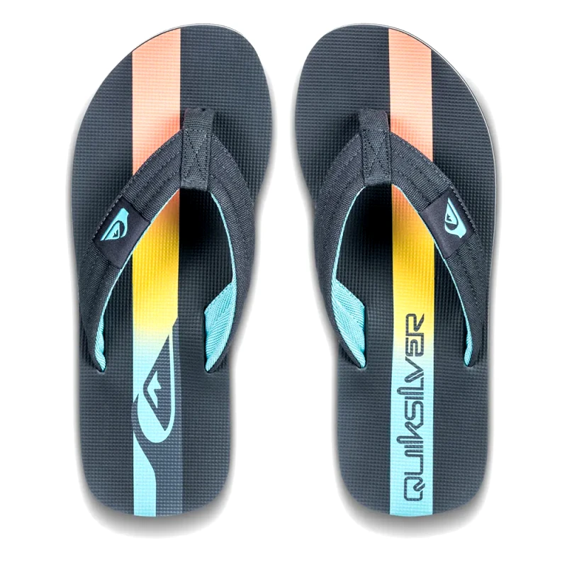 Quiksilver Quiksilver Ανδρικές Σαγιονάρες Molokai Layback AQYL101339-KZM6 Μαύρο