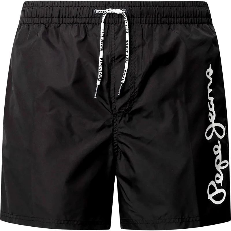 Pepe Jeans Pepe Jeans Ανδρικό Μαγιό Σορτς Logo Swimshort PMB10419-999 Μαύρο