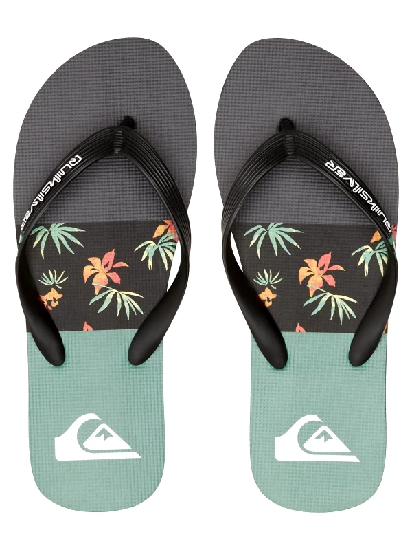 Quiksilver Quiksilver Molokai Stripe Ανδρικές Σαγιονάρες AQYL101361-XKKG Μαύρο