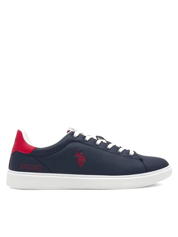 U.S. Polo ASSN. U.S. Polo Assn. Ανδρικά Sneakers BYRON001-DBL-RED10 Μπλε