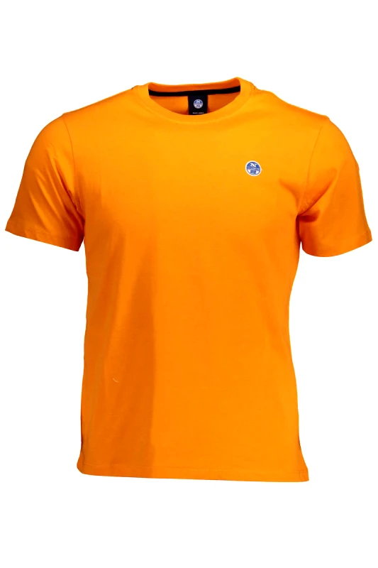North Sails Ανδρική Μπλούζα North Sails T-Shirt Organic 692791-0725 Πορτοκαλί
